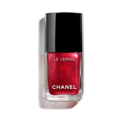 chanel radiant red nail polish|Chanel liquid mirror nail polish.